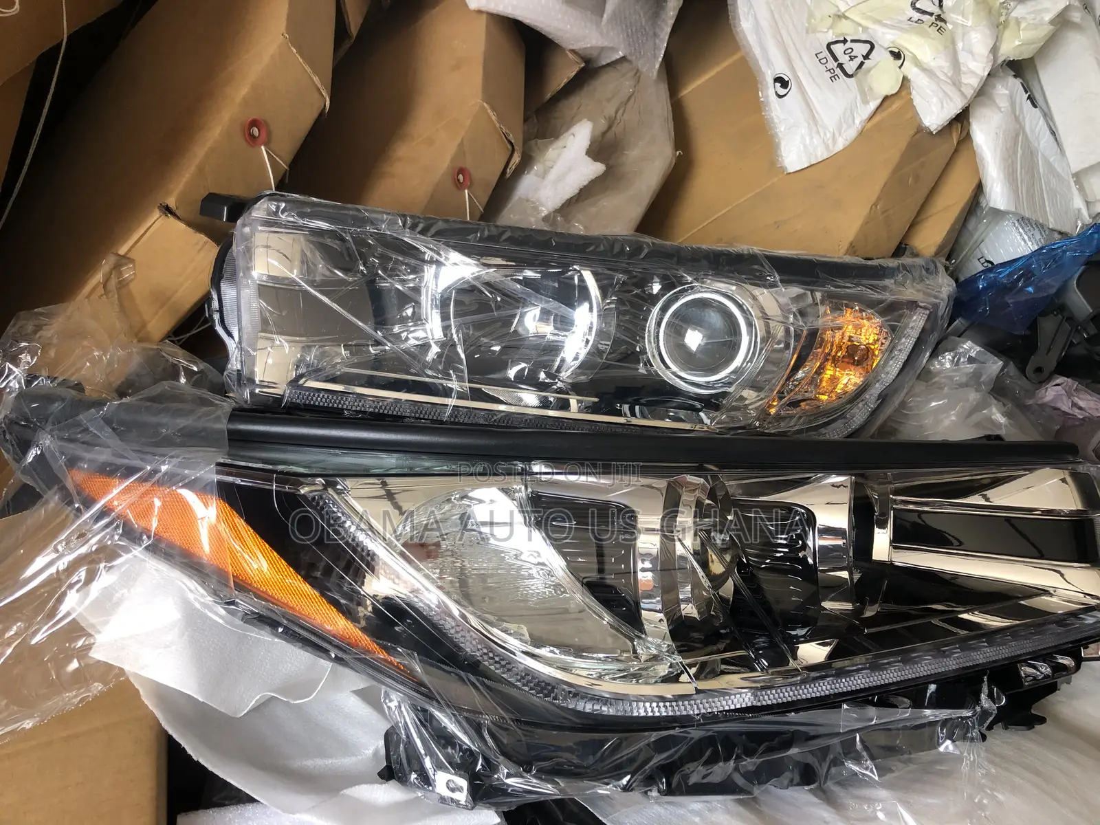 Toyota Highlander 2017 2018 2019 Headlight Led Head Lights
