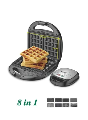 Hley 8in 1 Sandwich Maker