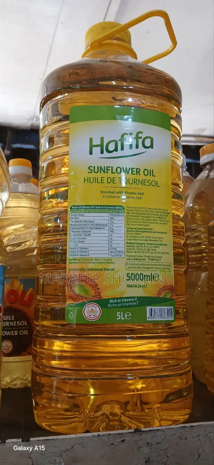 Hafifa Sunflower Oil 5l