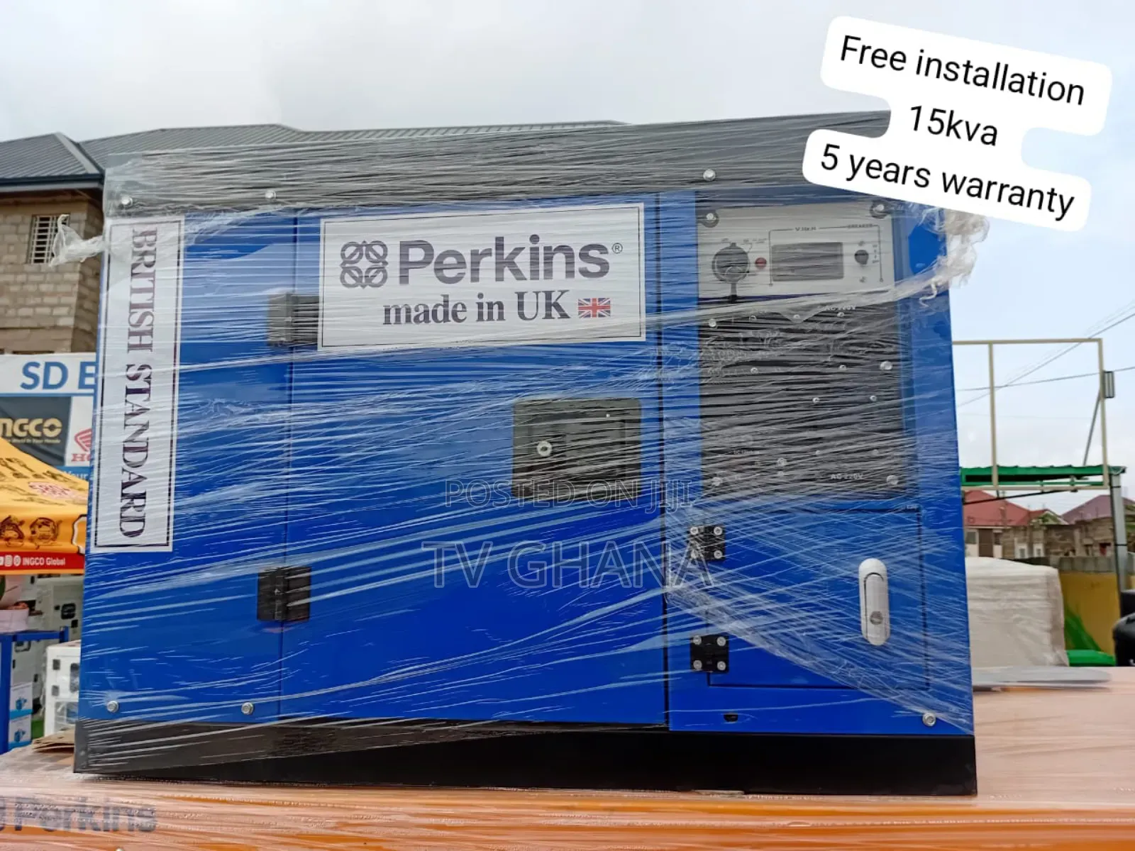 Elitetower 15kva Silent Perkins 15kva Diesel
