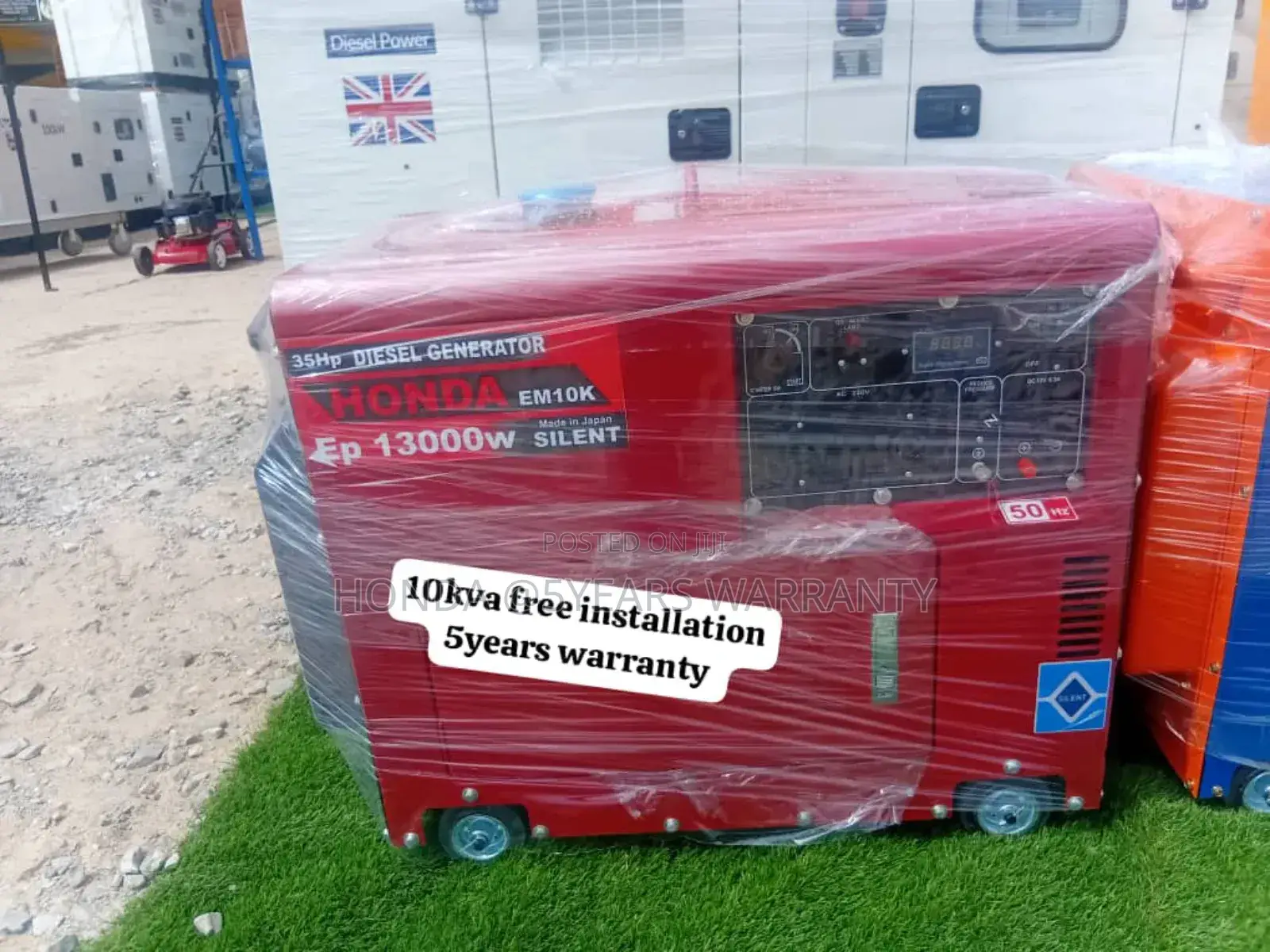 Bravo Tower Honda 15kva 16500watt Diesel Generator