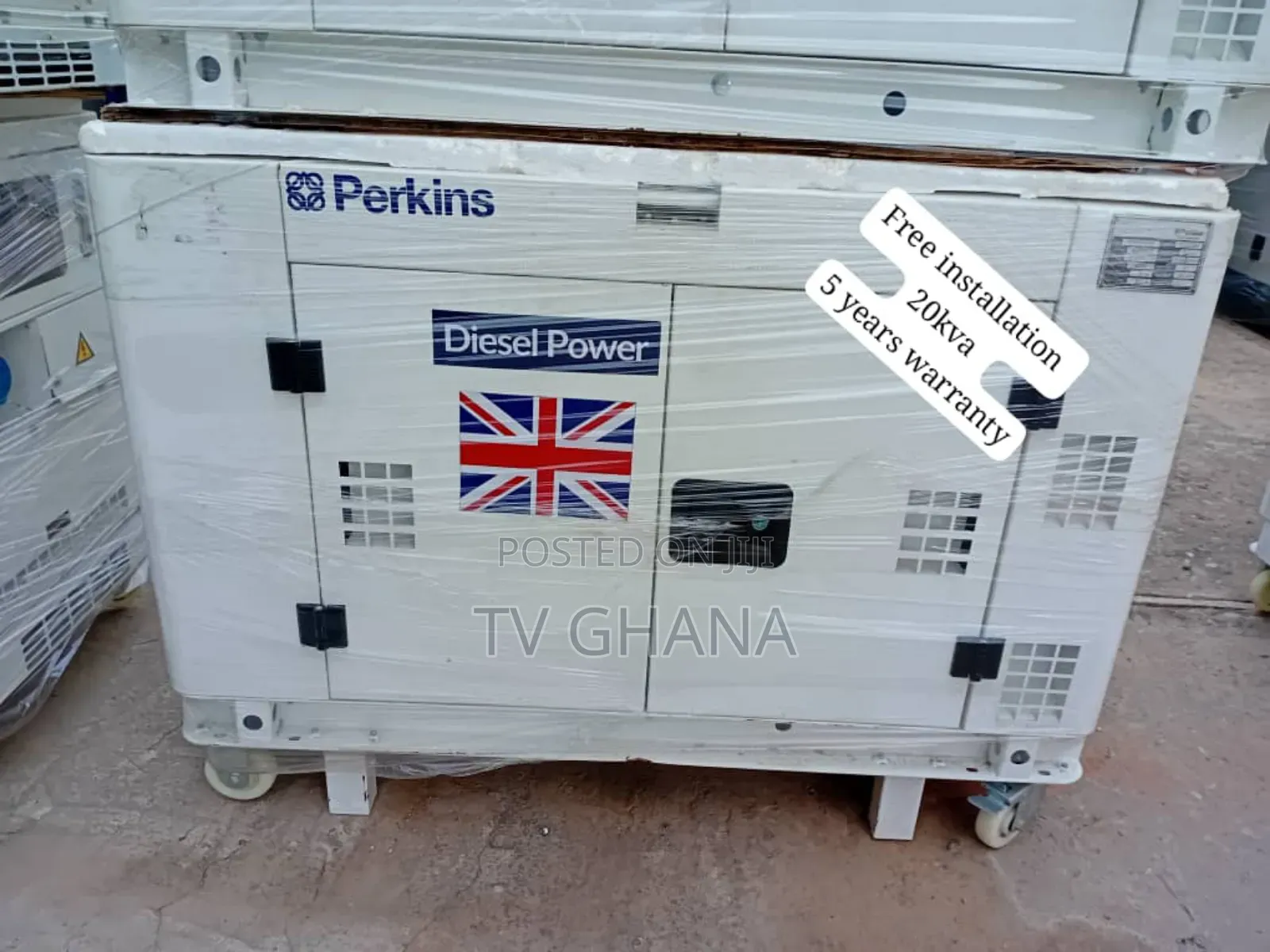 Vortexreserve 20kva Silent Perkins 20kva Diesel