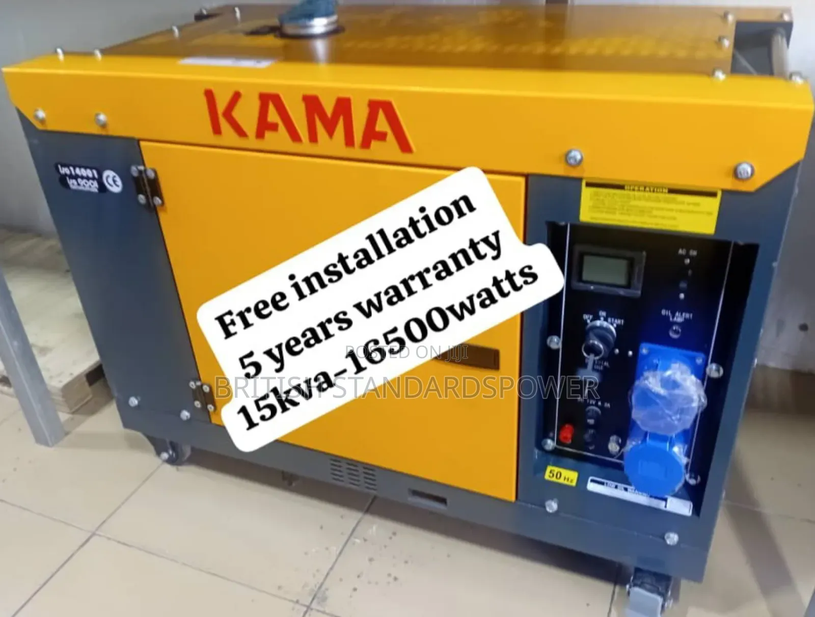 Renewable Power Plant 15kva Diesel Generator