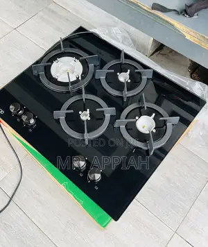 Shop Original Kenwood 60cm 4 Gas Hob,Tempered Glass