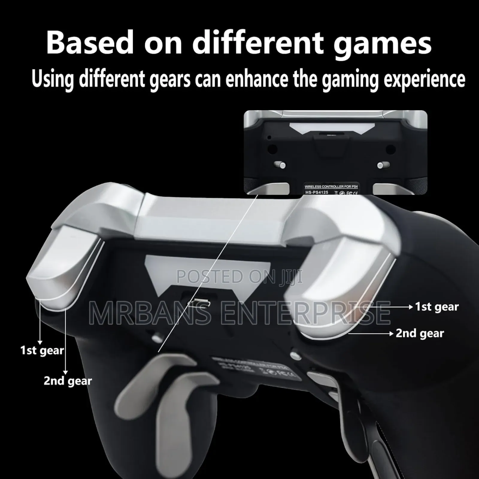 Ps4 Elite Wireless Controller With Back Paddles