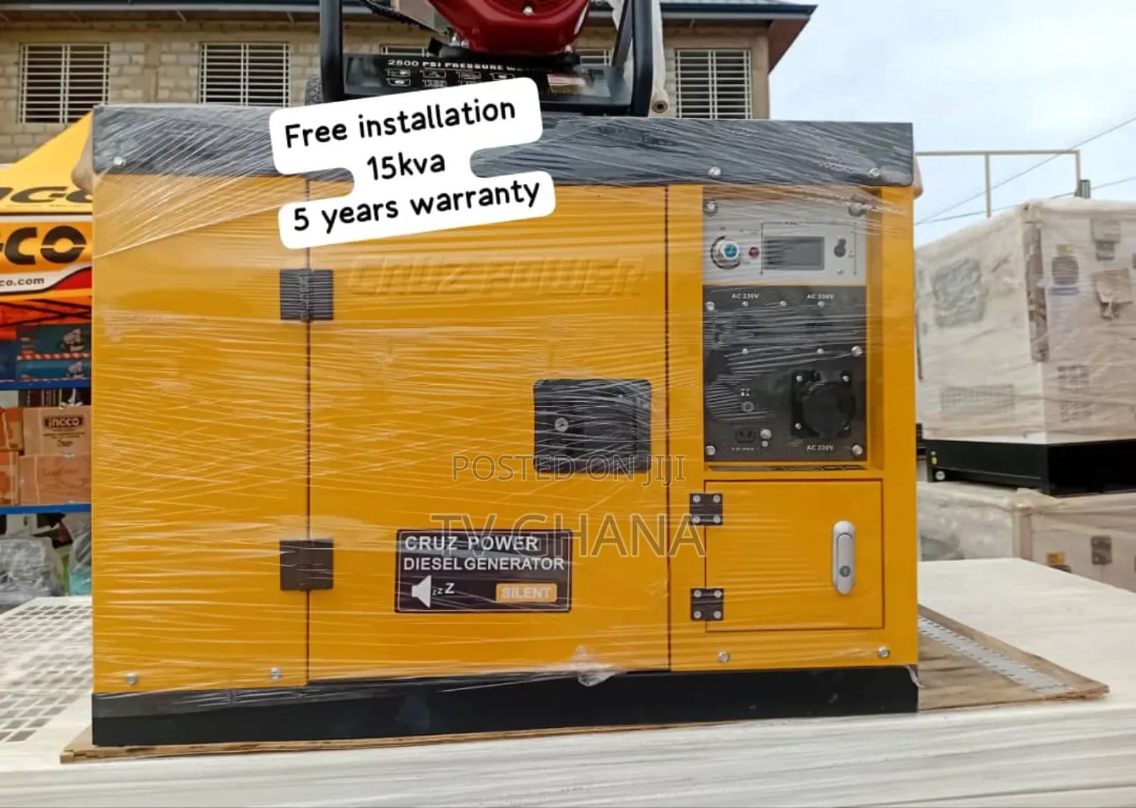 Goldshield 15kva Silent Cruz Power 15kva Diesel