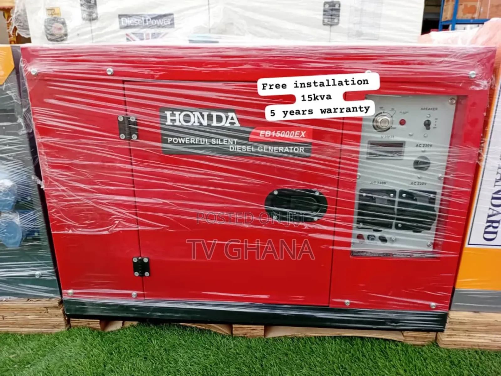 Vortexcircuit 15kva Silent Honda 15kva Diesel