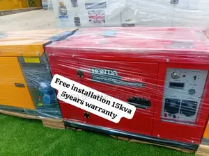 Amp Flow Honda 15kva 16500 Diesel Generator Perkins Uk 15kva