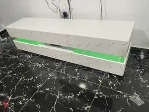 The Latest High Gloss Tv Stand in White With Led Lighting
