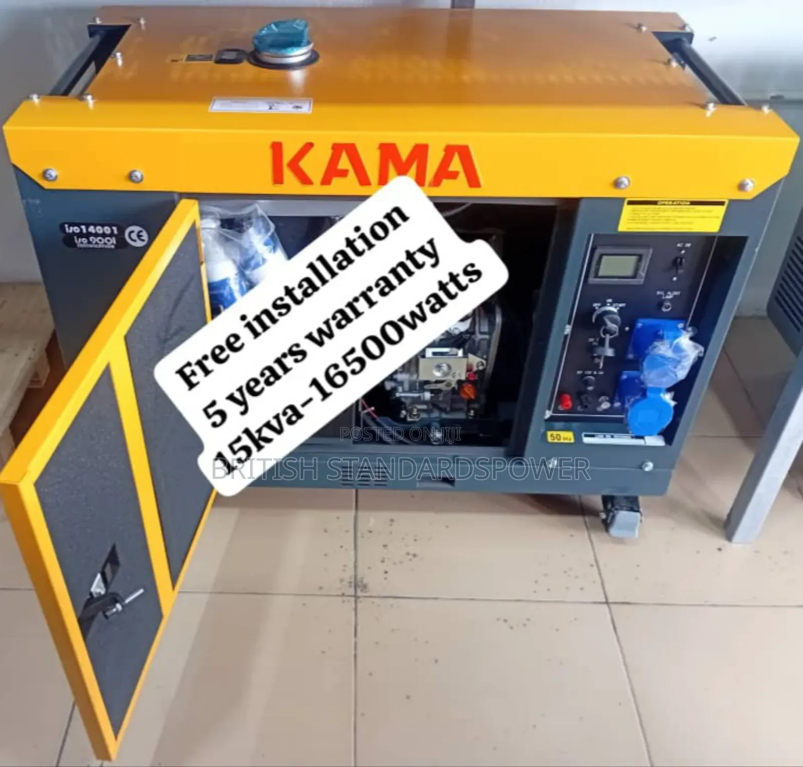 Standby Power Source 15kva Diesel Generator 15kva