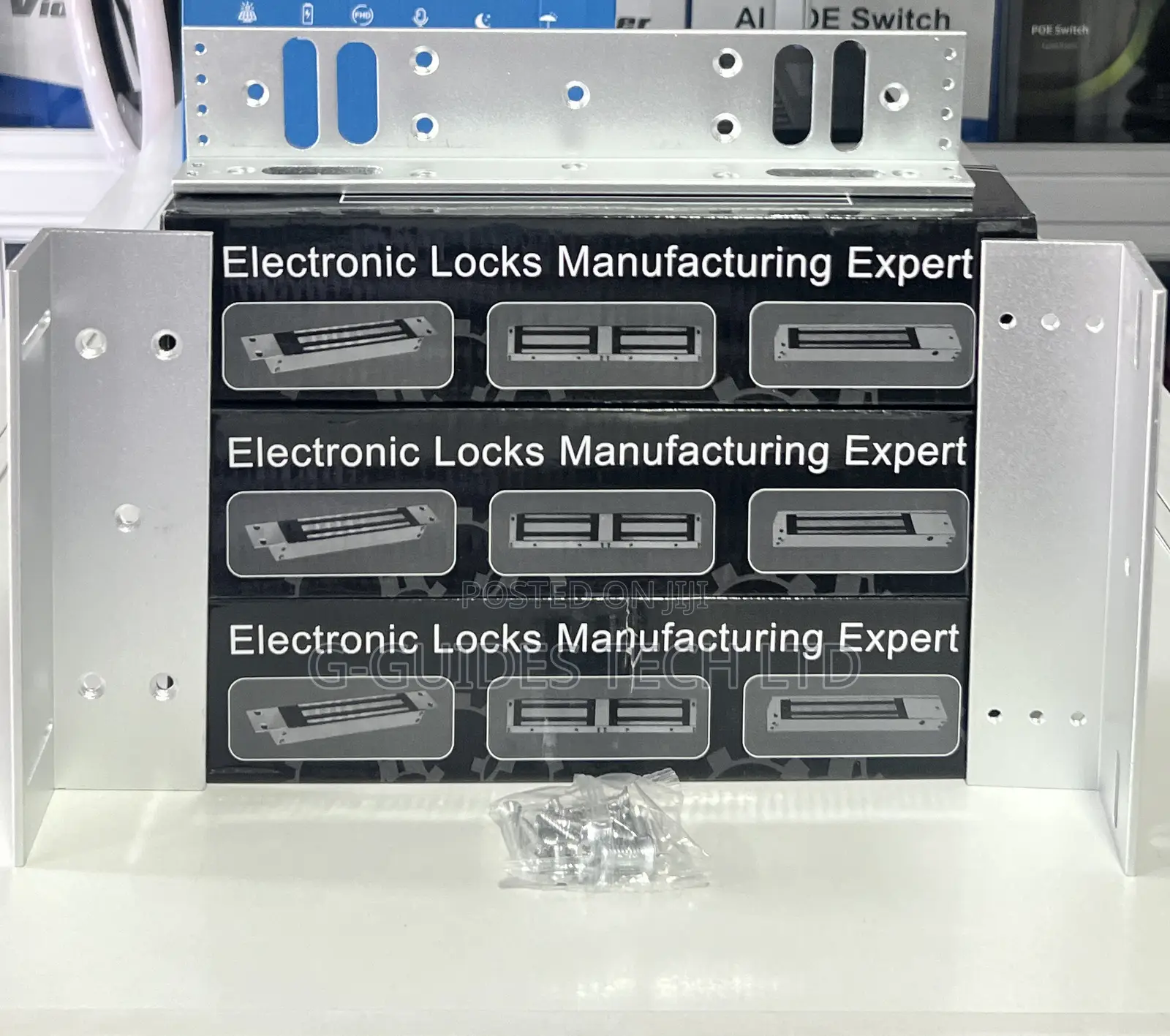 280kg Magnetic Lock With Bracket For Access Control