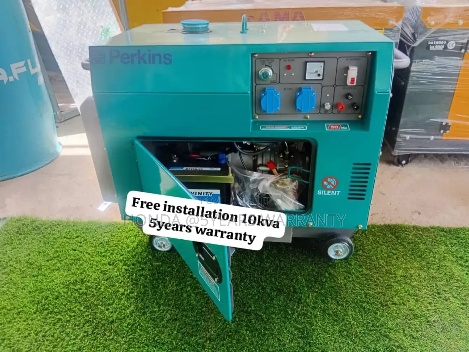 Aurora Network Perkins Diesel Generator 15kva Diesel