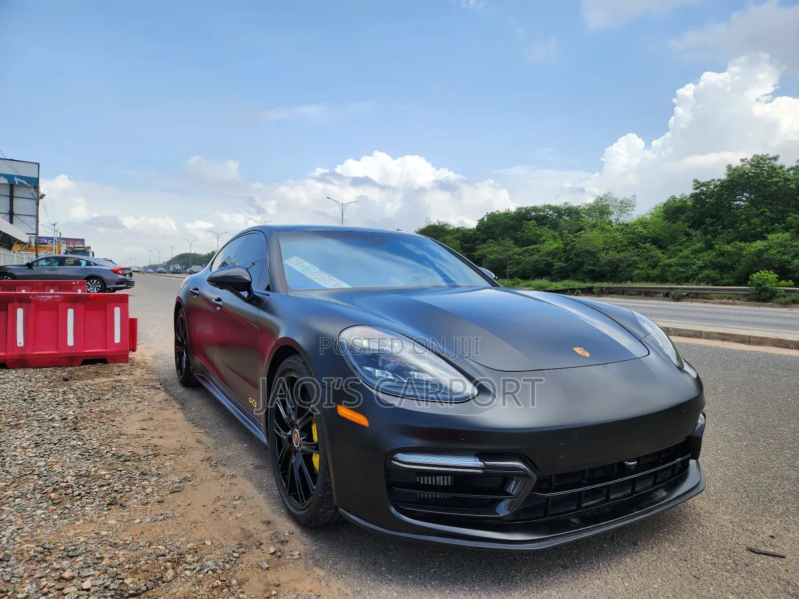 Porsche Panamera GTS 2022 Black