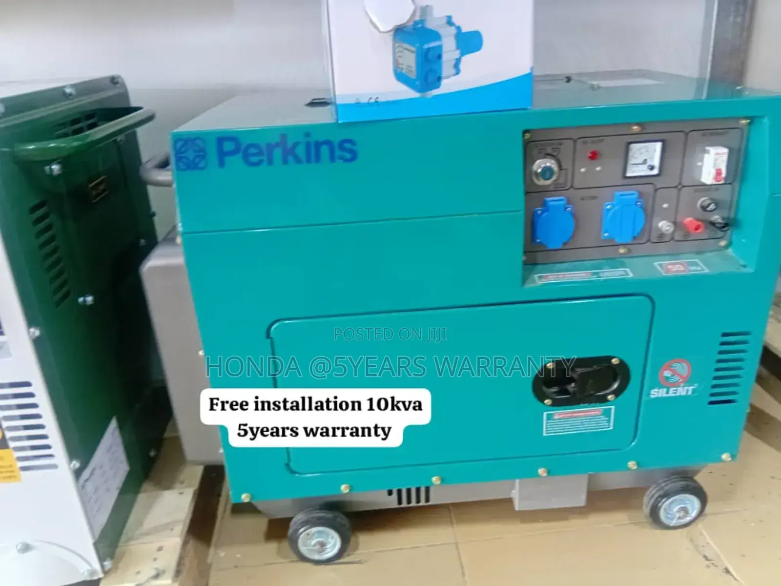 Amp Vault Perkins Generator 10kva 13000watt Diesel