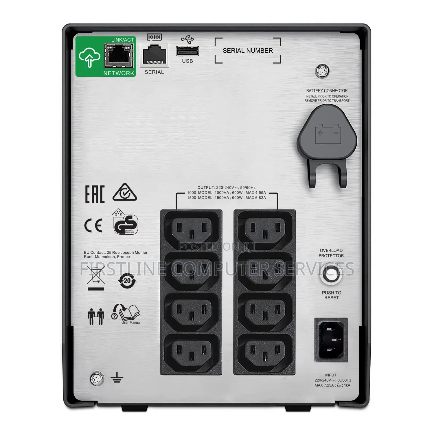 Apc Smart-Ups Tower, 1500va
