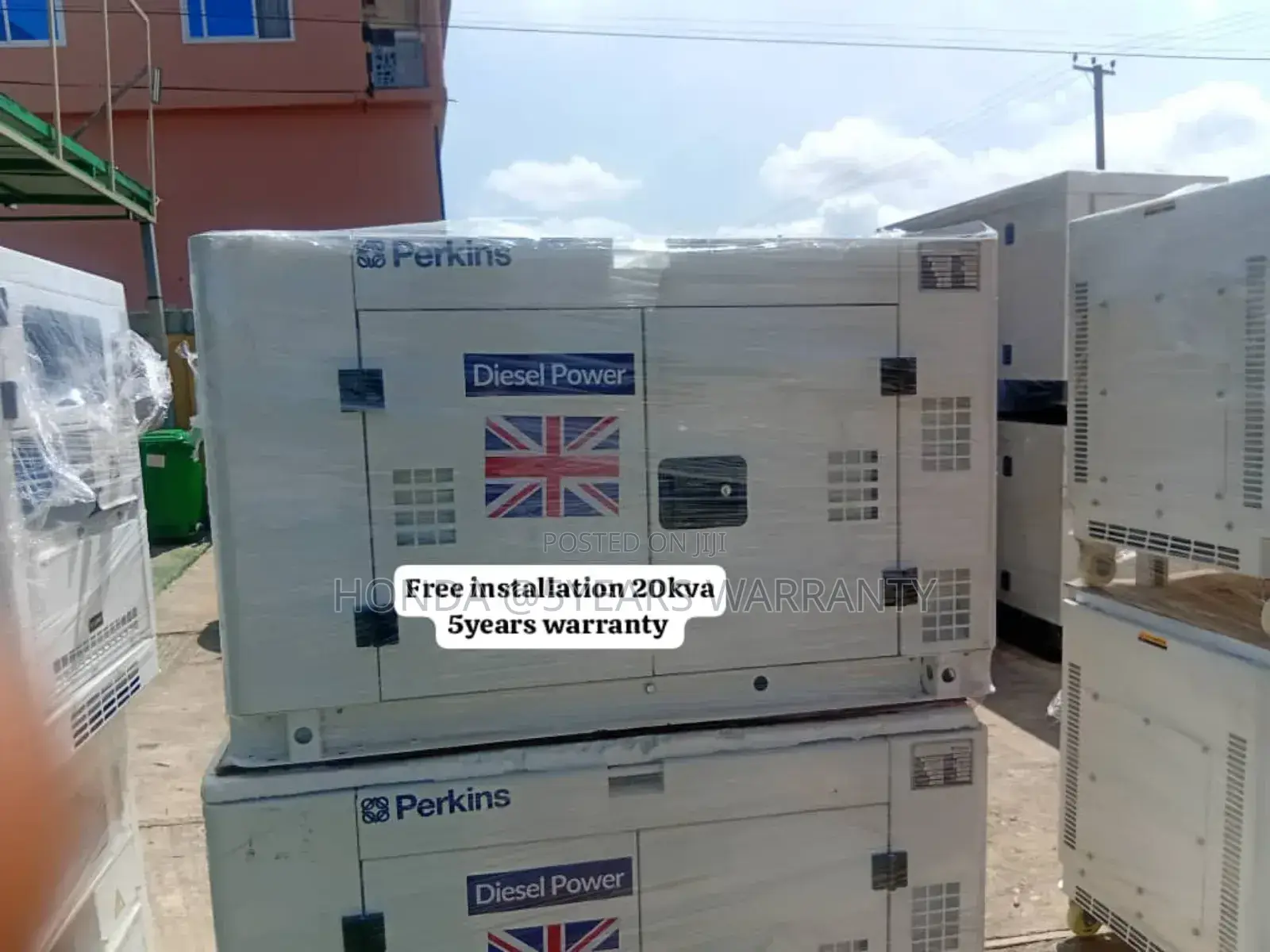 Amp Grid Perkins 10kva 13000watts Diesel Generator 10kva