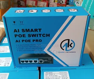 4port Poe Switch Ai Smart Poe Pro Switch Poe104dl