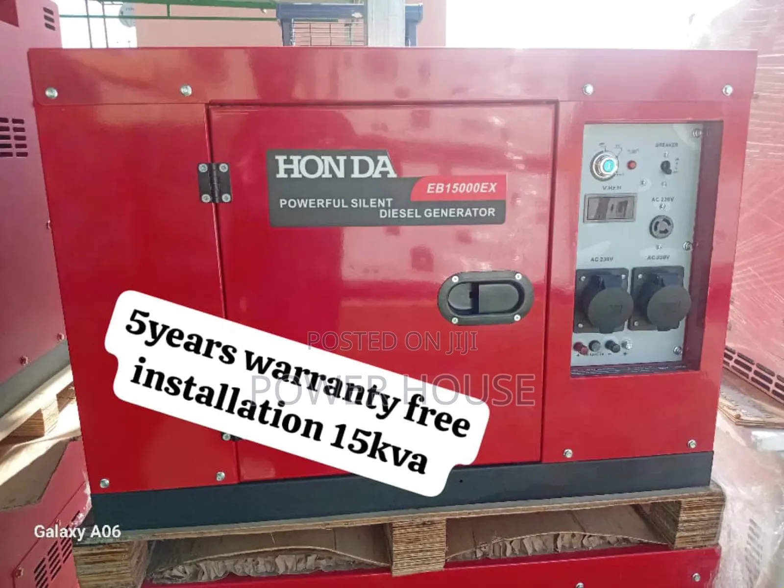 Orion Zone Honda Diesel Generator 15kva 16500watts 15kva
