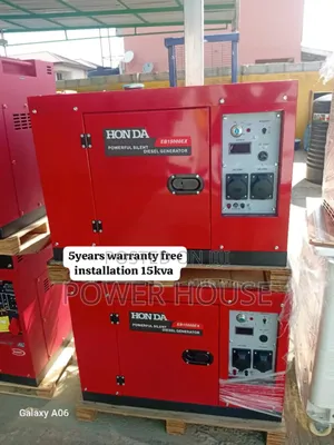 Phoenix Engine Honda Diesel Oil 15kva 16500watts 15kva