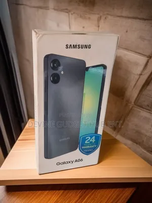New Samsung Galaxy A06 128 GB Black