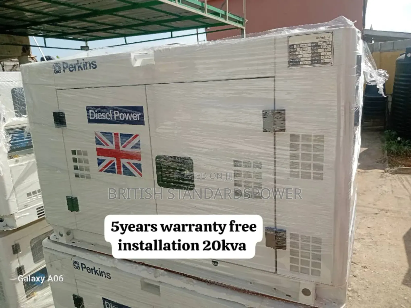Air Flow Engine 20kva Silent Diesel Generator Silent