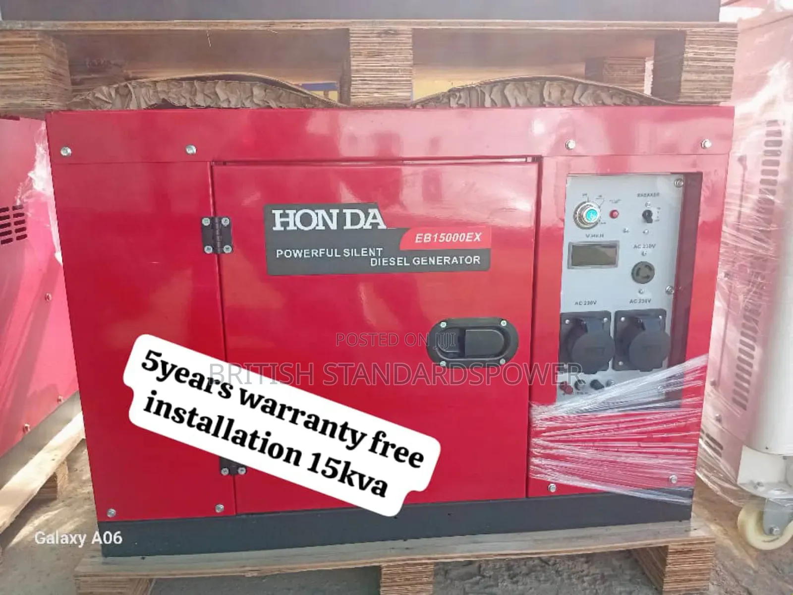 Honda Remote Activation 15kva Silent Diesel Genset 15kva