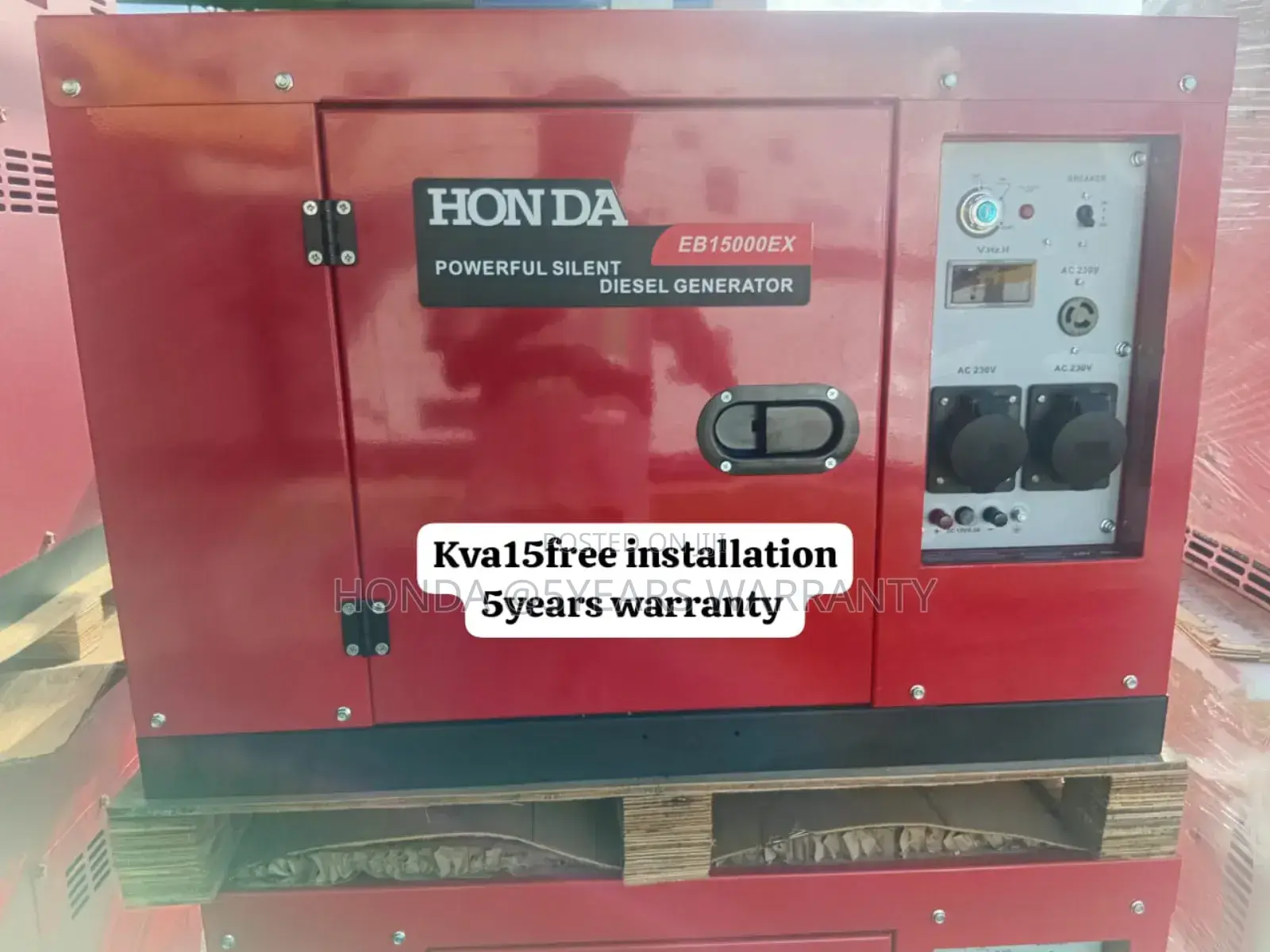 Celesti Link Honda 15kva 16500wax Generator