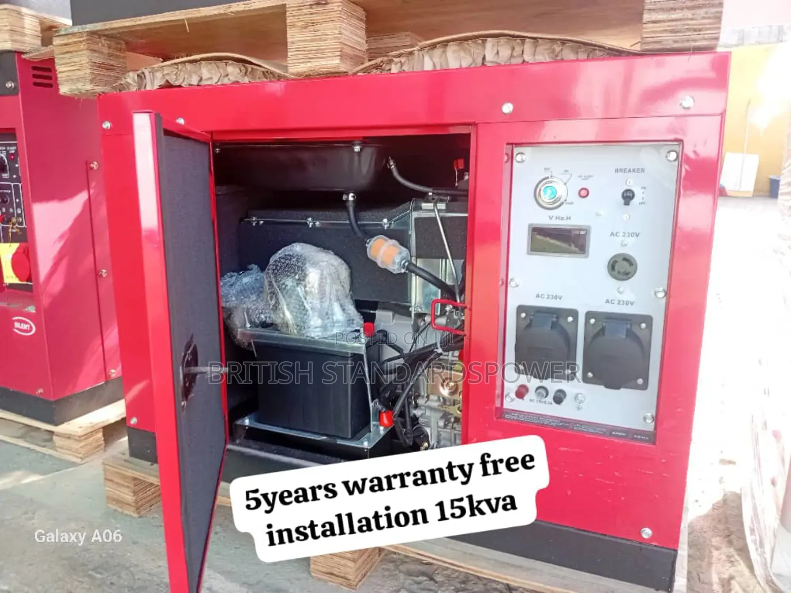 Key Spark 15kva Diesel Generator Set 15kva