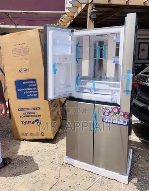 Super Cooling Pearl Pf -613md Side by Side Electric Fridge