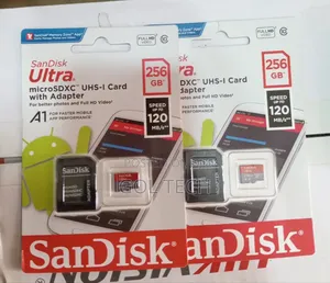 256gb Sandisk Ultra Speed Upto 120mbs Micro Sd Card