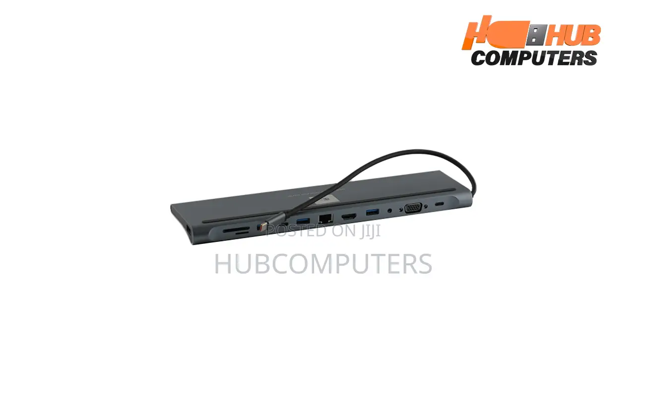 Heatz Zt55 Type C 12 in 1 Multimedia Adapter