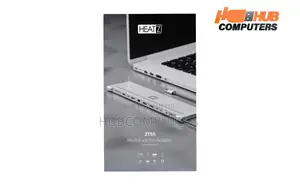 Heatz Zt55 Type C 12 in 1 Multimedia Adapter