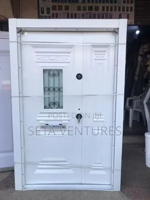 One and Half White Heavy Turkish Door