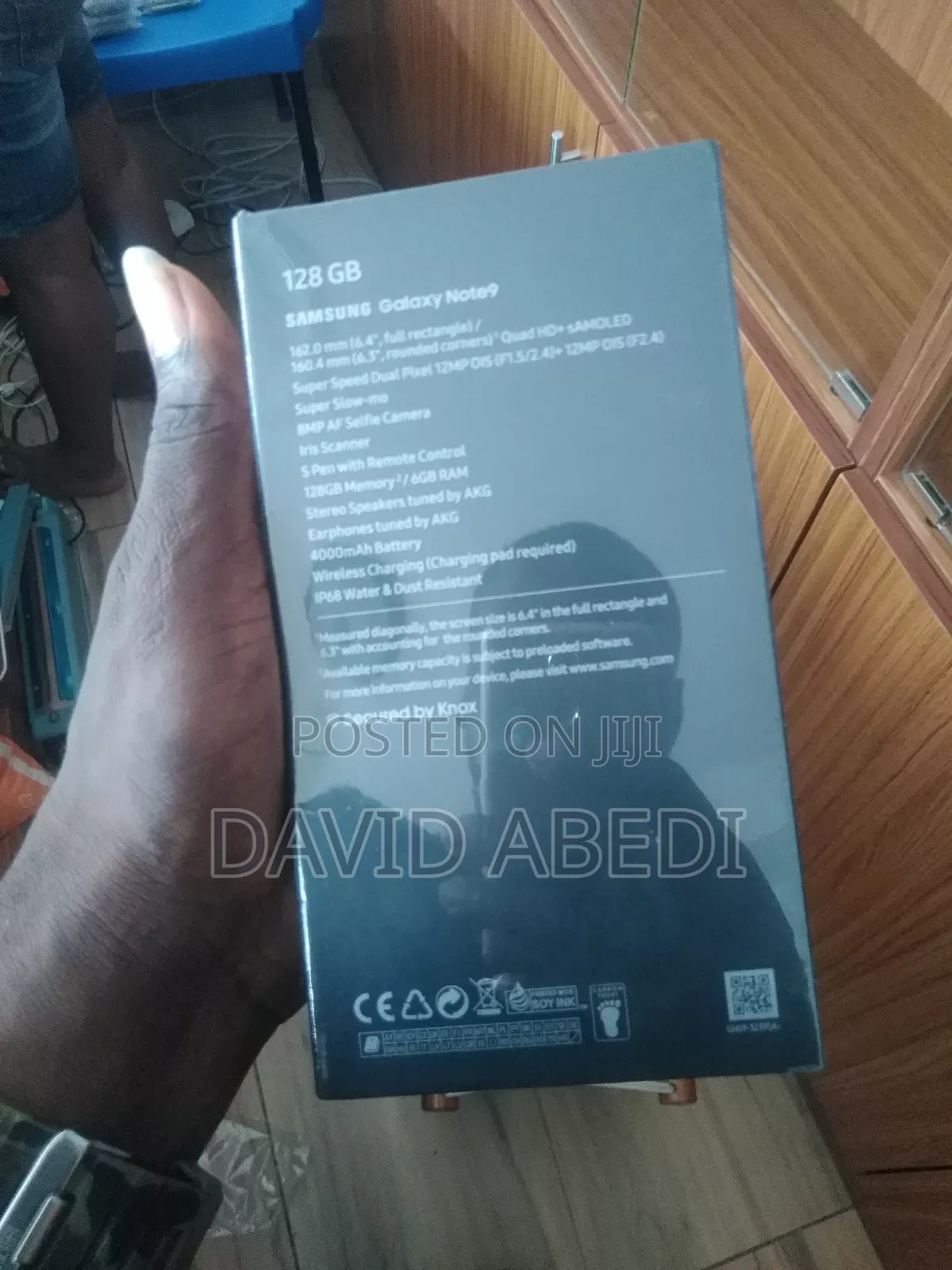 New Samsung Galaxy Note 9 128 GB Black