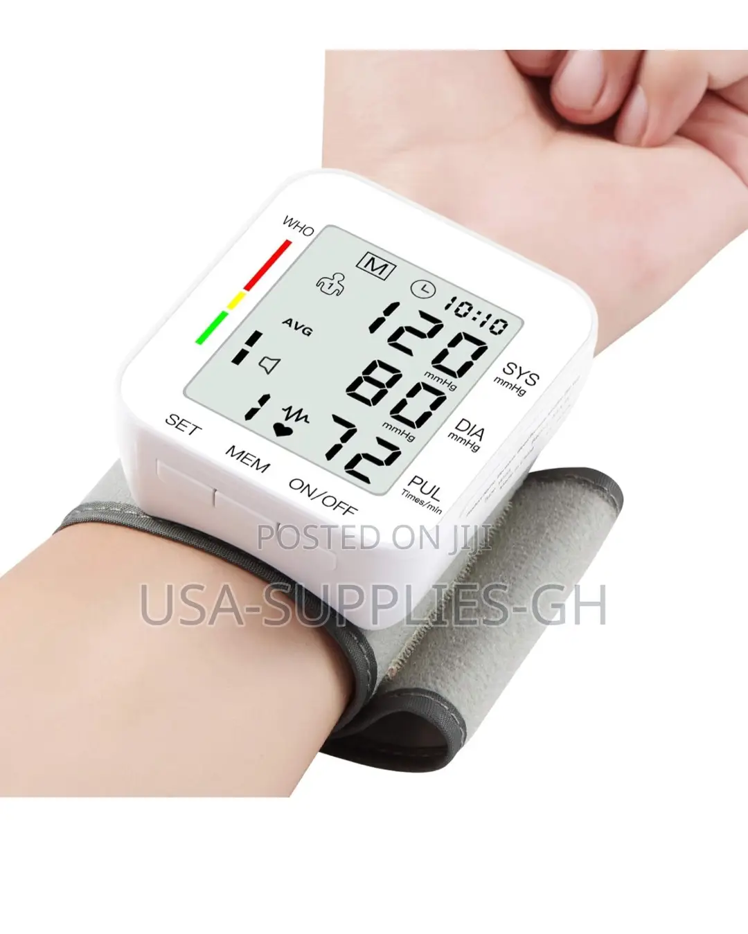 MMIZOO Wrist Blood Pressure Monitor With Voice Broadcast From Usa