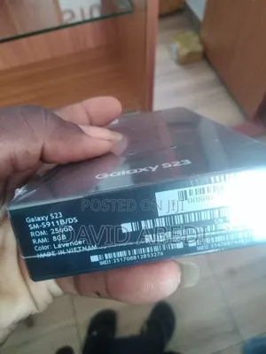 New Samsung Galaxy S23 256 GB Black