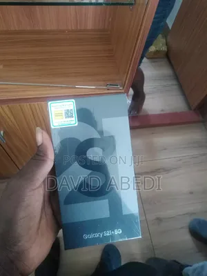 New Samsung Galaxy S21+ 5G 256 GB Black