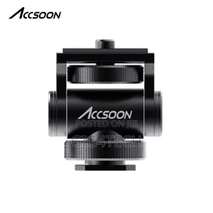 Accsoon 1/4" Multi-Directional Cold Shoe Mount Adapter
