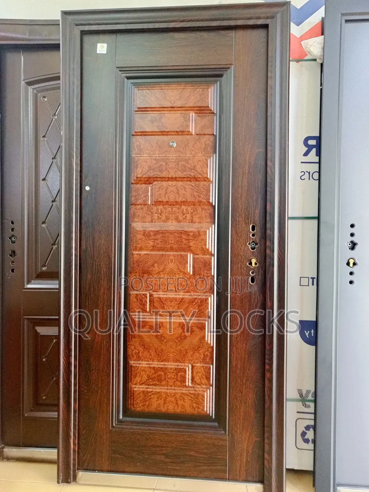 Brown Regeng Royal Metal Security Door