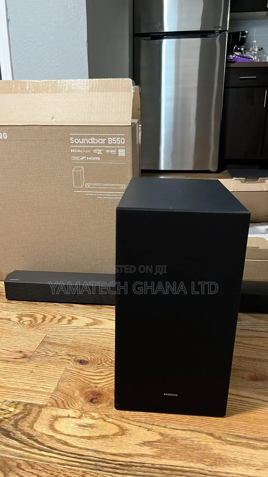 Original Samsung Wireless Soundbar With Woofer Hw-B550 Model