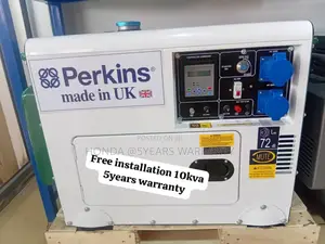 Core Dock Perkins 10kva 13000watts Diesel Generator
