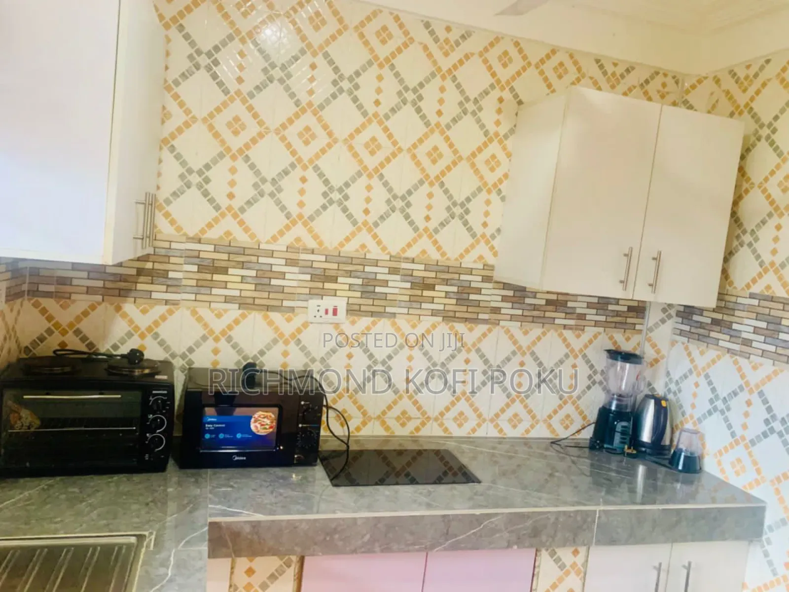 Furnished 1bdrm Apartment in Kofi'S Realty, Spintex for rent