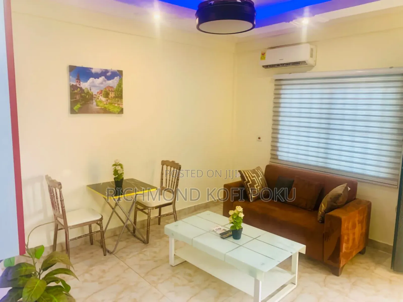 Furnished 1bdrm Apartment in Kofi'S Realty, Spintex for rent