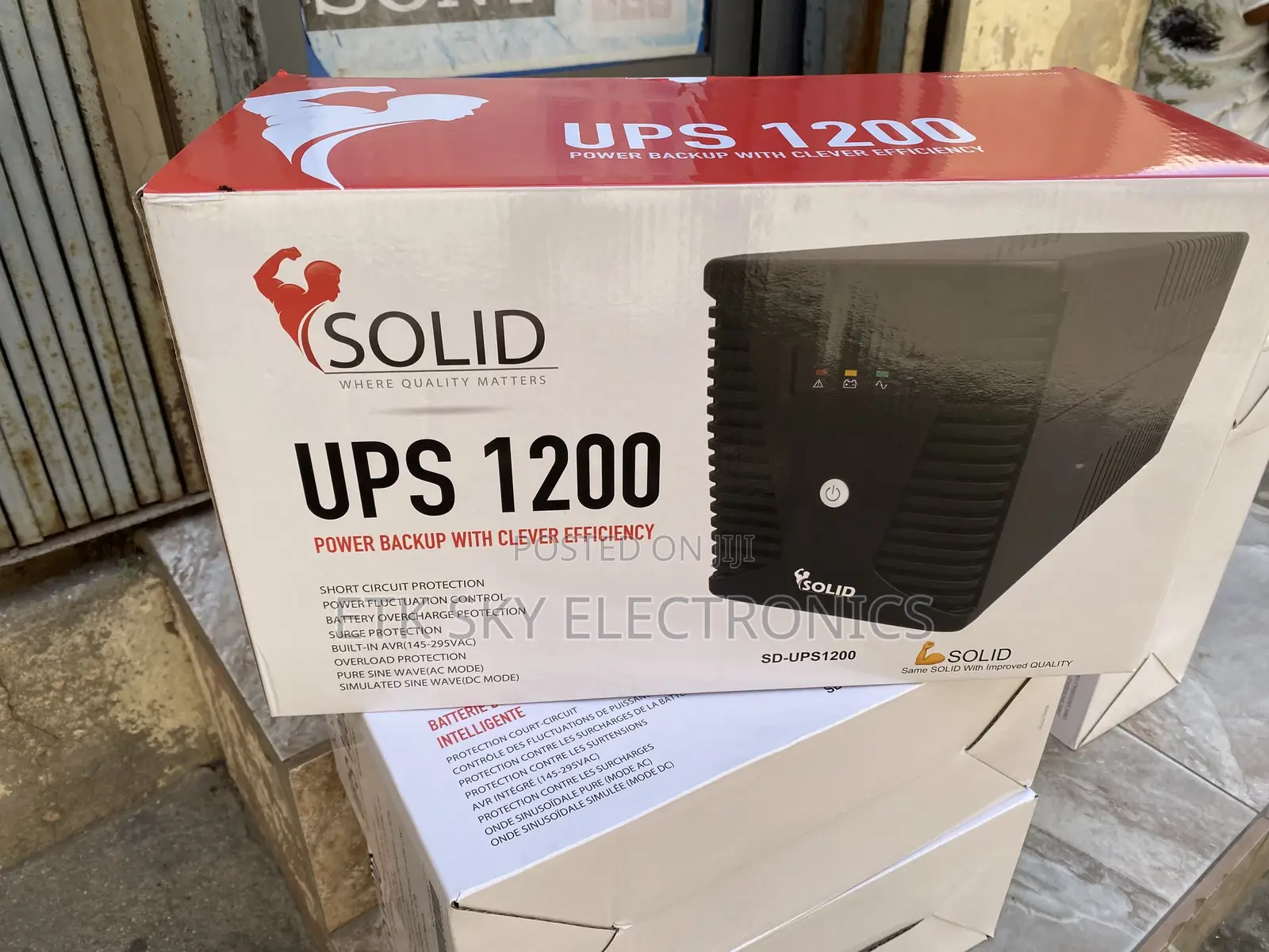 Authenticated Solid 1200va Ups