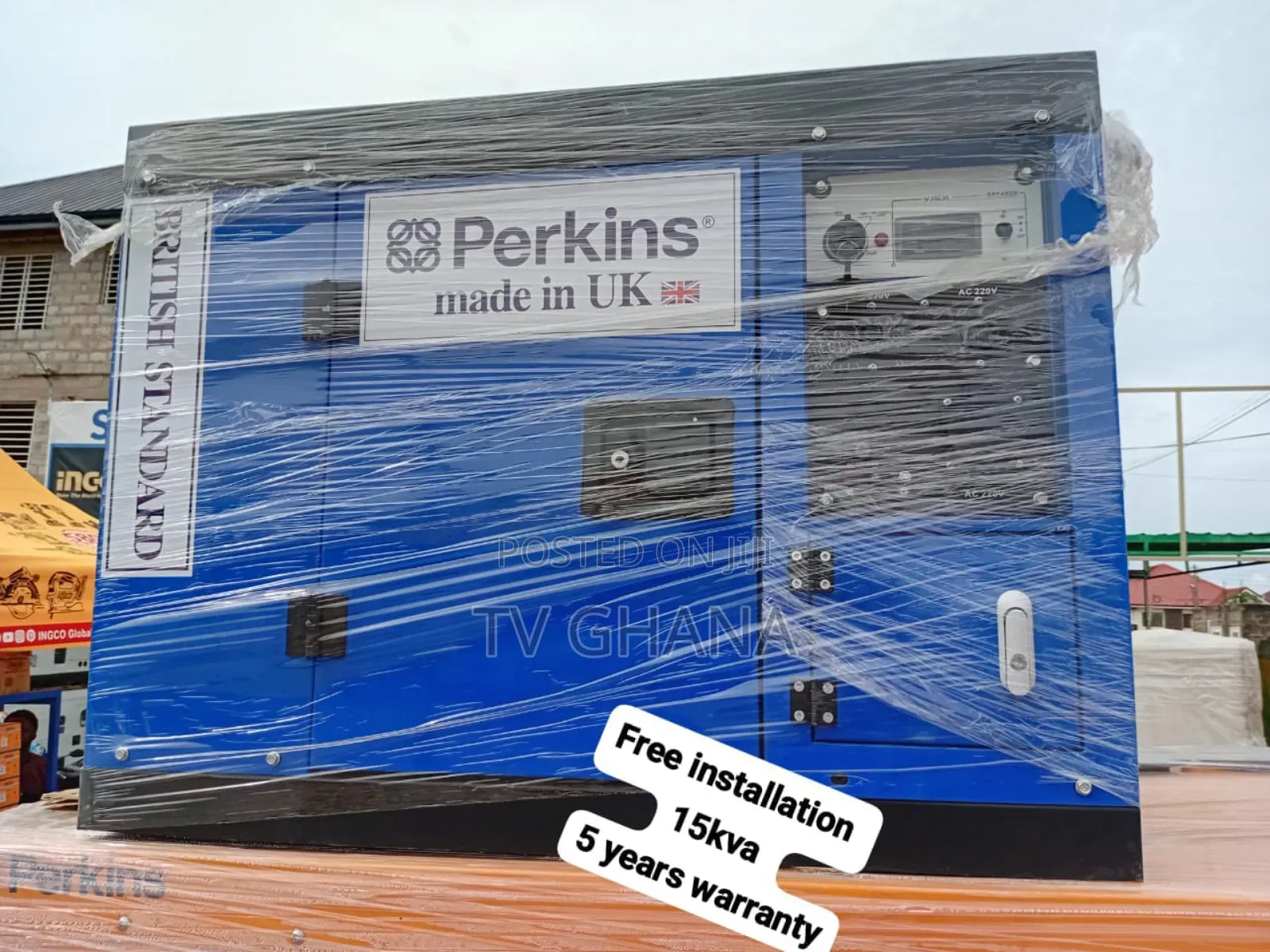 Fusionpower 15kva Silent Perkins 15kva Diesel