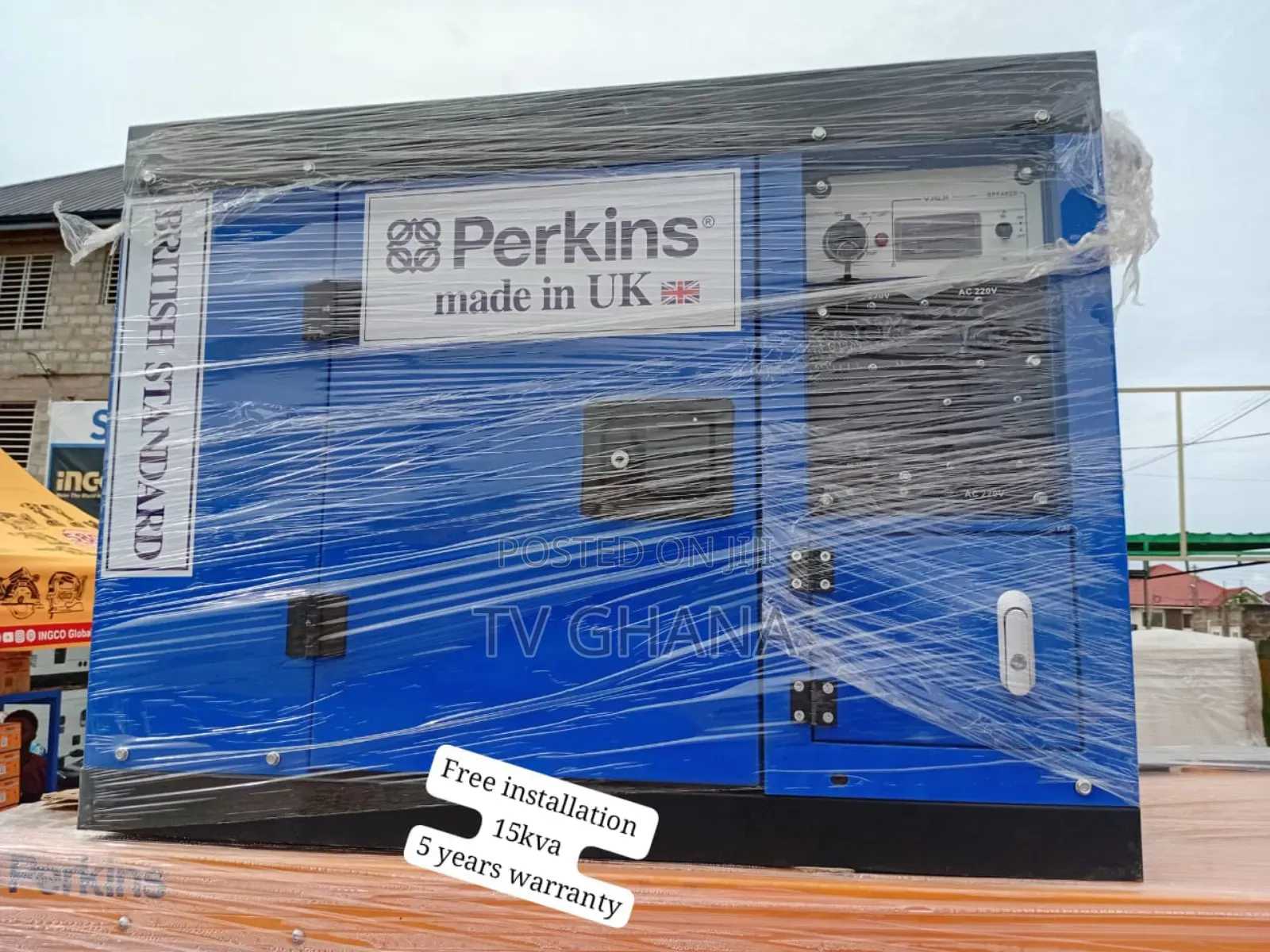 Powerpanel 15kva Silent Perkins 15kva Diesel