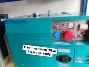 Amp Circuit Perkins 10kva 13000watts Diesel Generator 10kva
