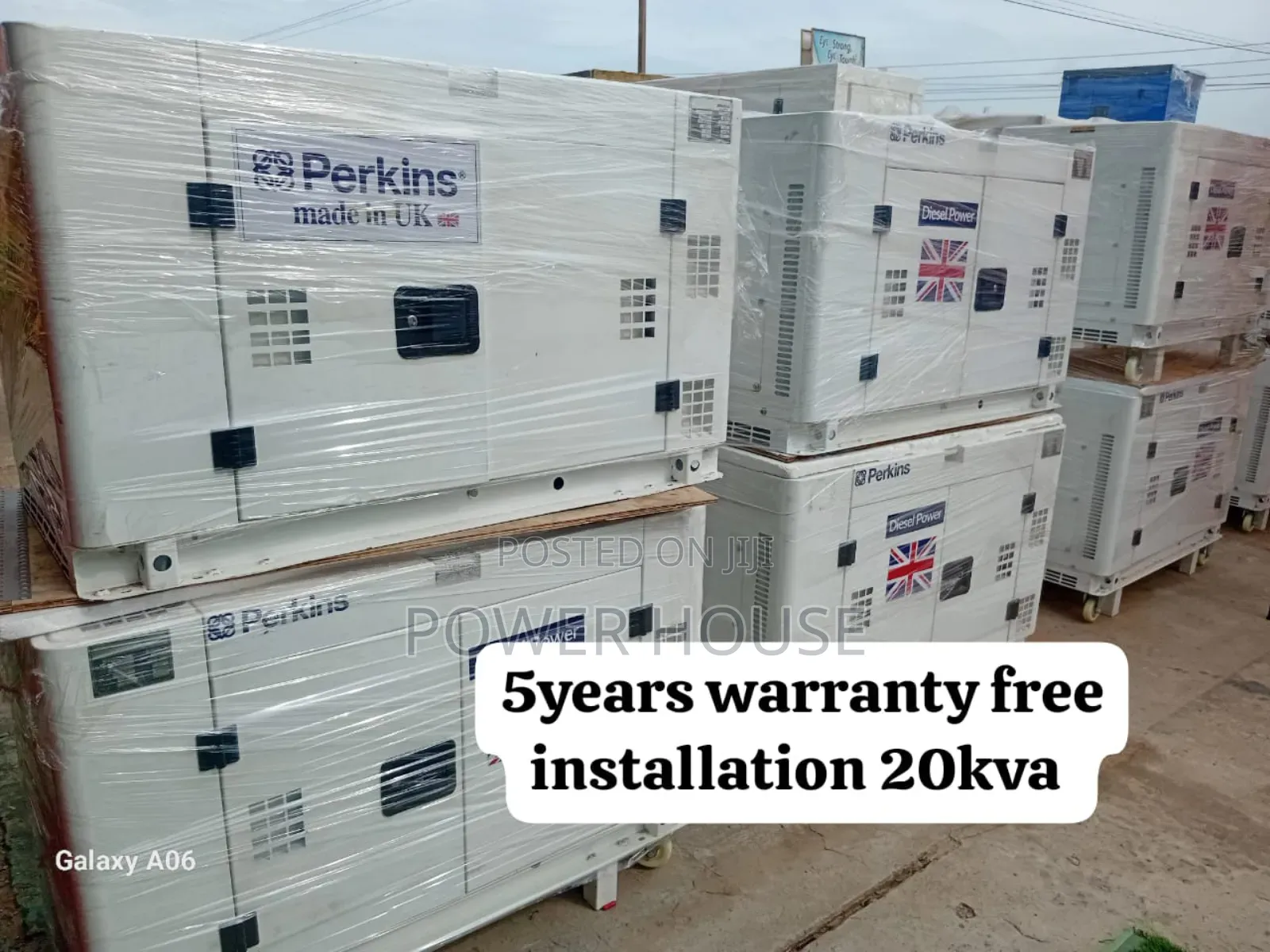 Prestige Flow 20kva Diesel Perkins 20kva Perkins Generator