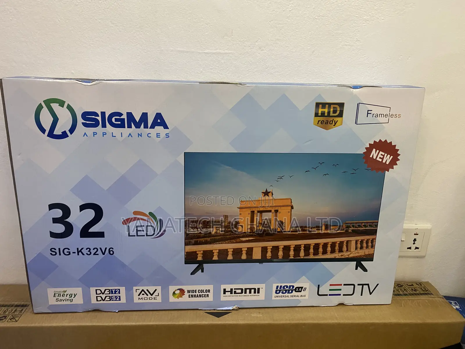 Sigma 32” Digital Satellite Tv With Inbuilt Decoder