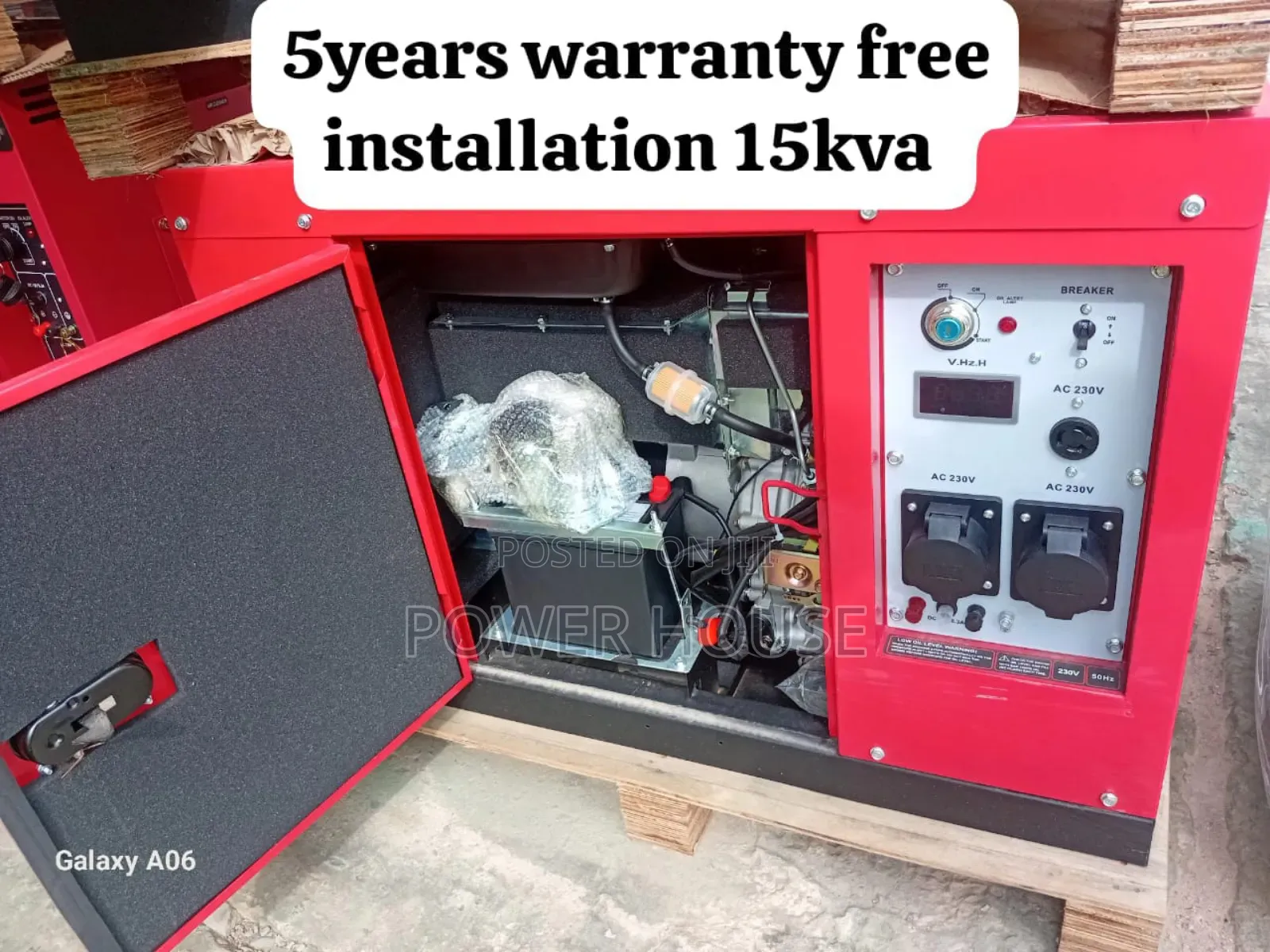 Prime Matrix Honda Generator 16500watts 15kva 16500watts